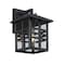 Westinghouse Fixture Wall Outdoor 60W Dusk to Dawn Caliste, Black Clear Glass 6123100 - alternate 7